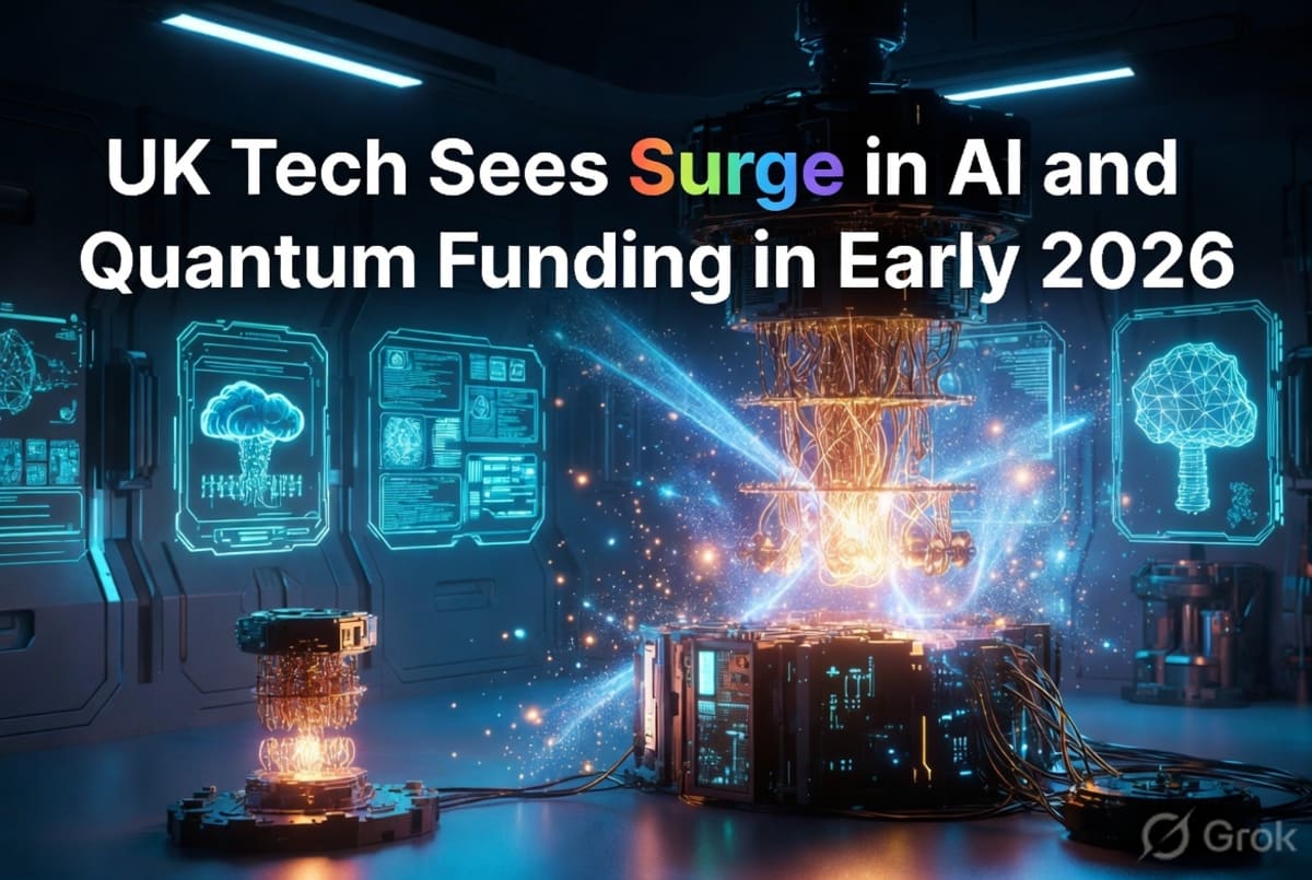 UK Tech Sees Surge in AI and Quantum Funding in Early May 2026