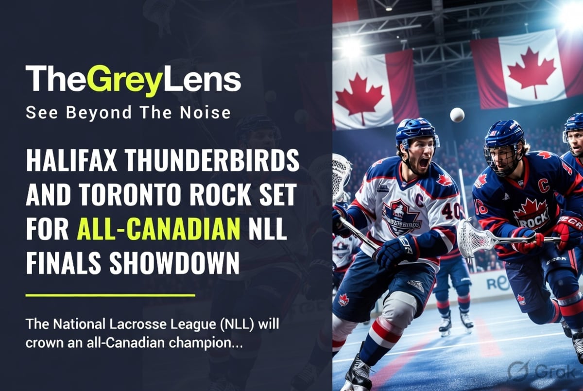 Halifax Thunderbirds and Toronto Rock Set for All-Canadian NLL Finals Showdown