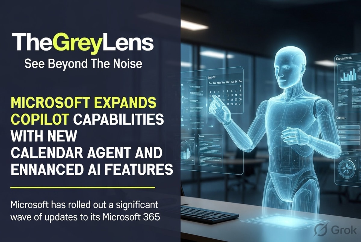 Microsoft Expands Copilot Capabilities with New Calendar Agent and Enhanced AI Features