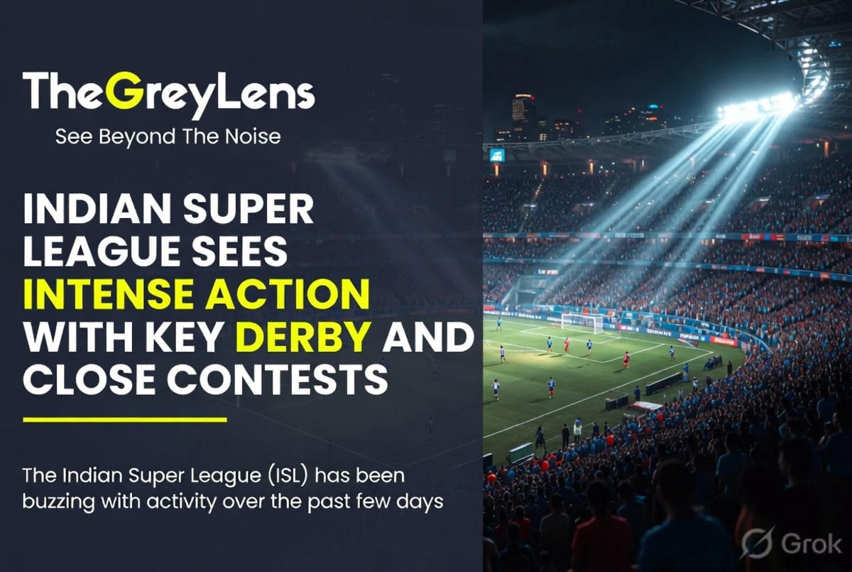 Indian Super League Sees Intense Action with Key Derby and Close Contests