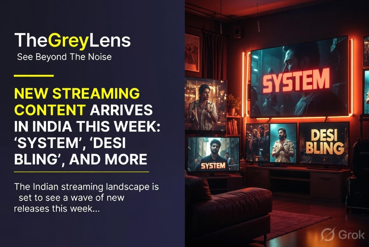 New Streaming Content Arrives in India This Week: 'System,' 'Desi Bling,' and More