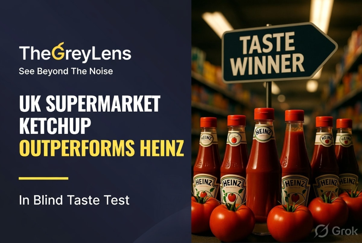 UK Supermarket Ketchup Outperforms Heinz in Blind Taste Test