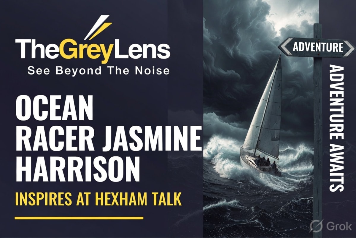 Ocean Racer Jasmine Harrison Inspires at Hexham Talk