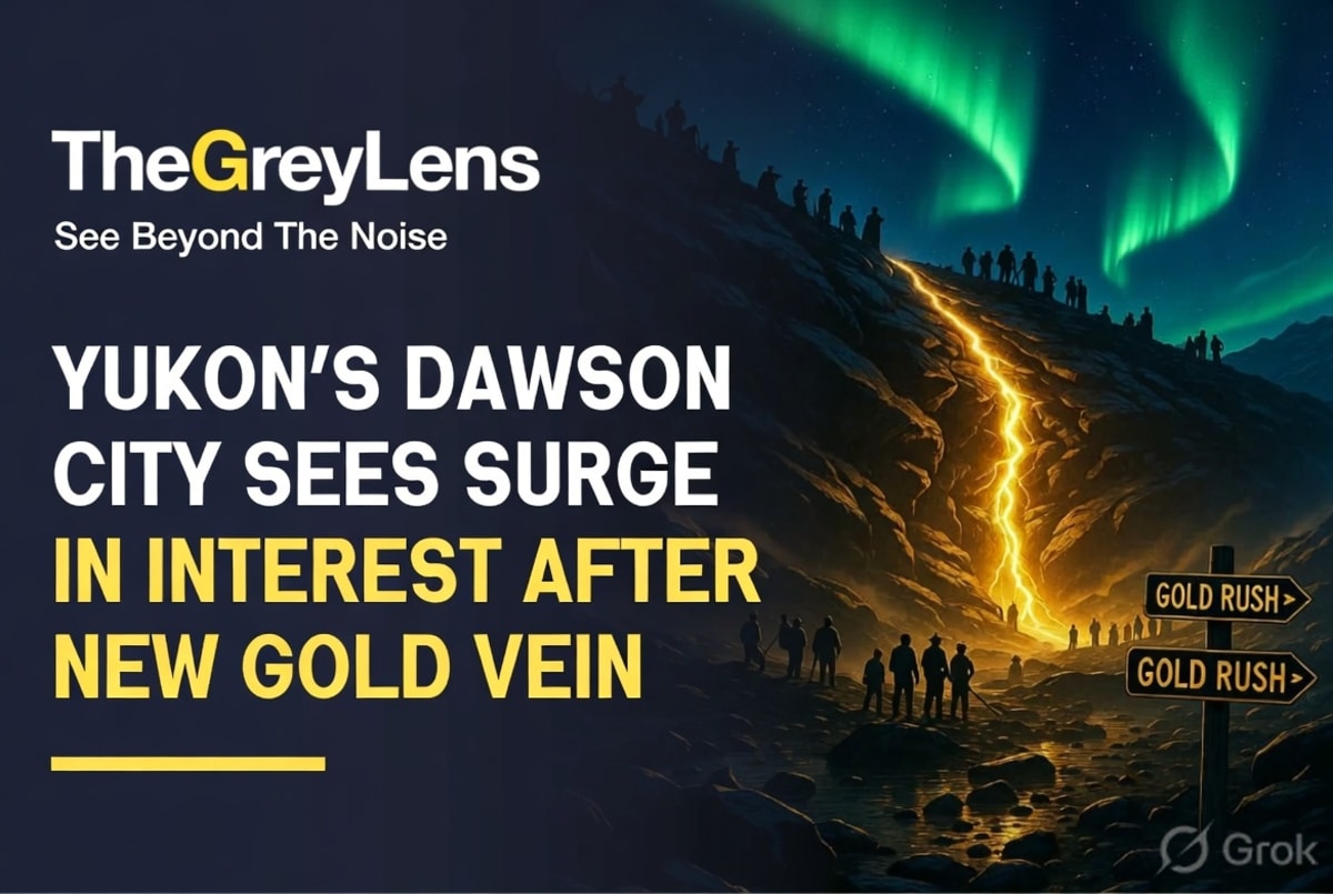 Yukon's Dawson City Sees Surge in Interest Following Discovery of New Gold Vein