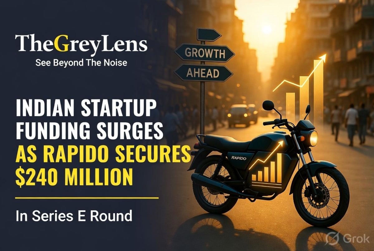 Indian Startup Funding Surges as Rapido Secures $240 Million in Series E Round