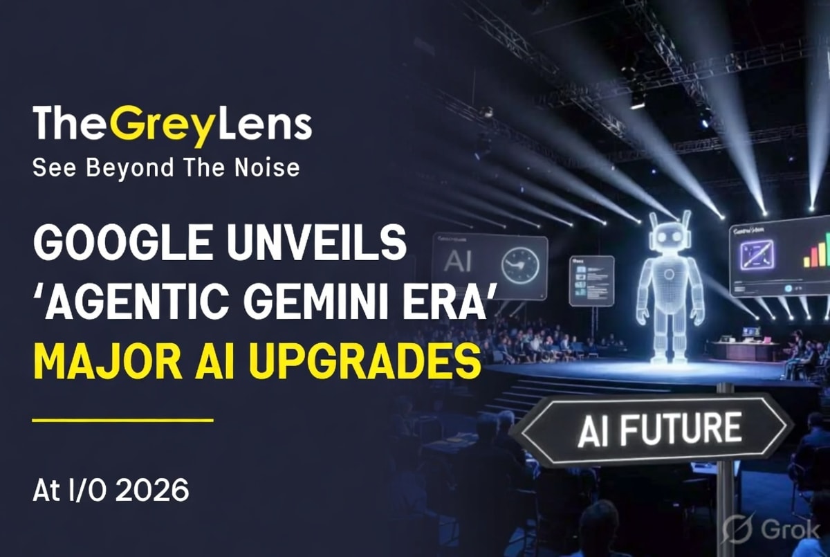 Google Unveils 'Agentic Gemini Era' with Major AI Upgrades at I/O 2026