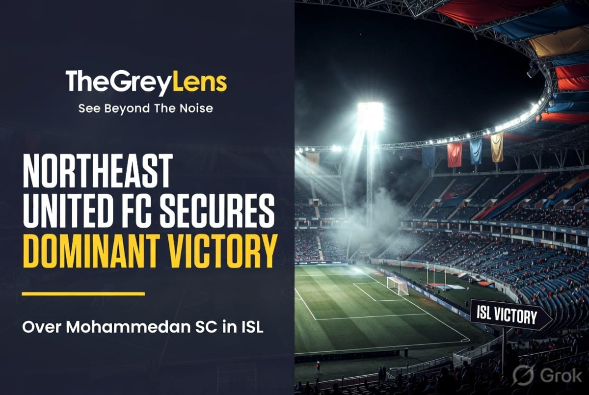 NorthEast United FC Secures Dominant Victory Over Mohammedan SC in Indian Super League Clash