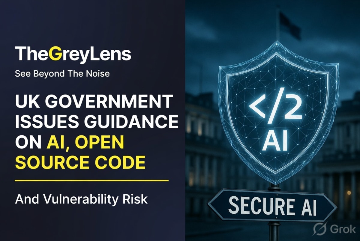 UK Government Issues Guidance on AI, Open Source Code, and Vulnerability Risk