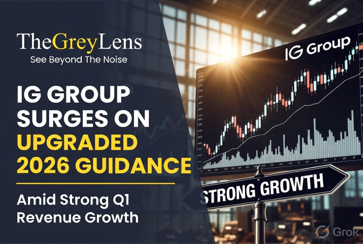 IG Group Surges on Upgraded 2026 Guidance Amid Strong Q1 Revenue Growth