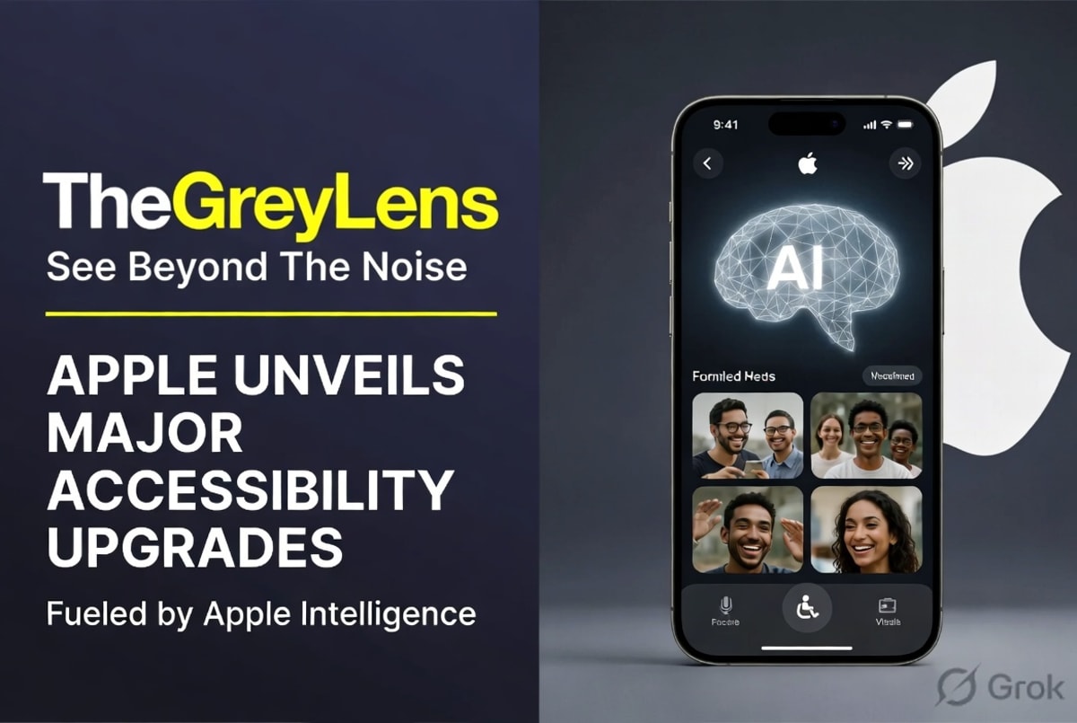 Apple Unveils Major Accessibility Upgrades Fueled by Apple Intelligence