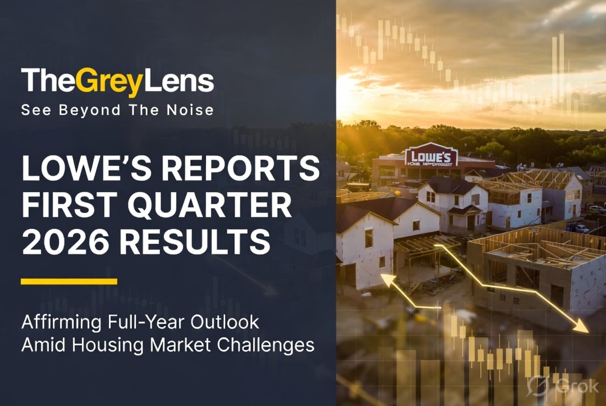 Lowe's Reports First Quarter 2026 Results, Affirming Full-Year Outlook Amidst Housing Market Challenges
