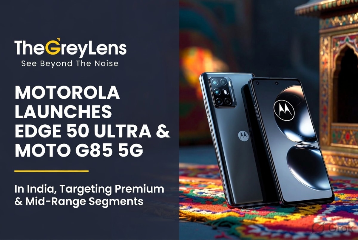 Motorola Launches Edge 50 Ultra and Moto G85 5G in India, Targeting Premium and Mid-Range Segments