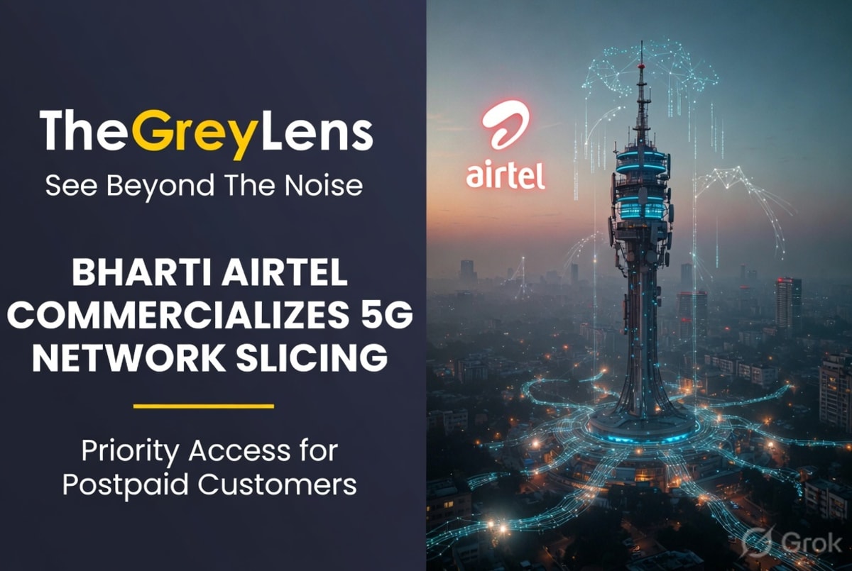 Bharti Airtel Commercializes 5G Network Slicing, Offering Priority Access to Postpaid Customers