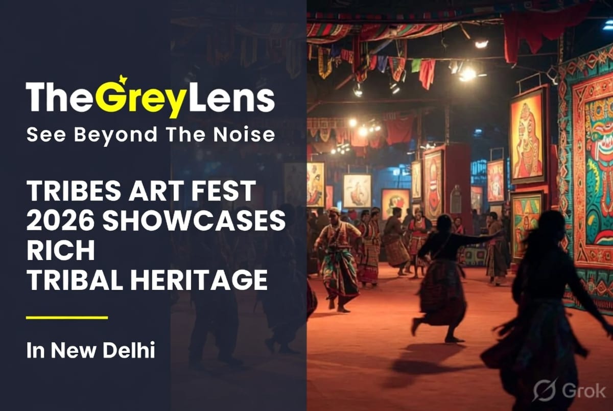 Tribes Art Fest 2026 Showcases Rich Tribal Heritage in New Delhi