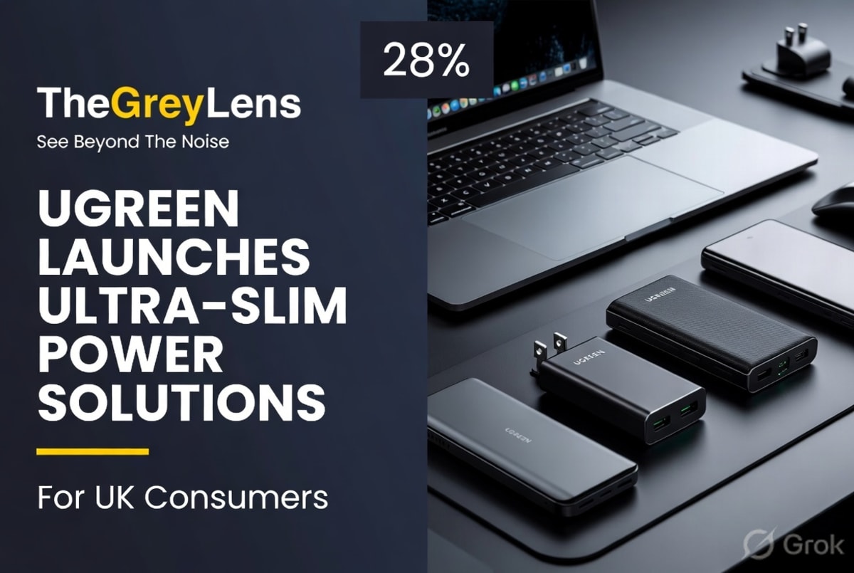 UGREEN Launches Ultra-Slim Power Solutions for UK Consumers