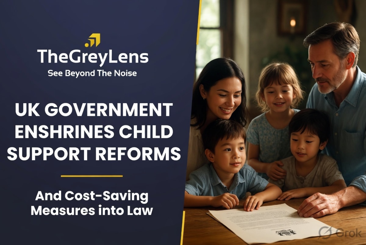 UK Government Enshrines Child Support Reforms and Cost-Saving Measures into Law