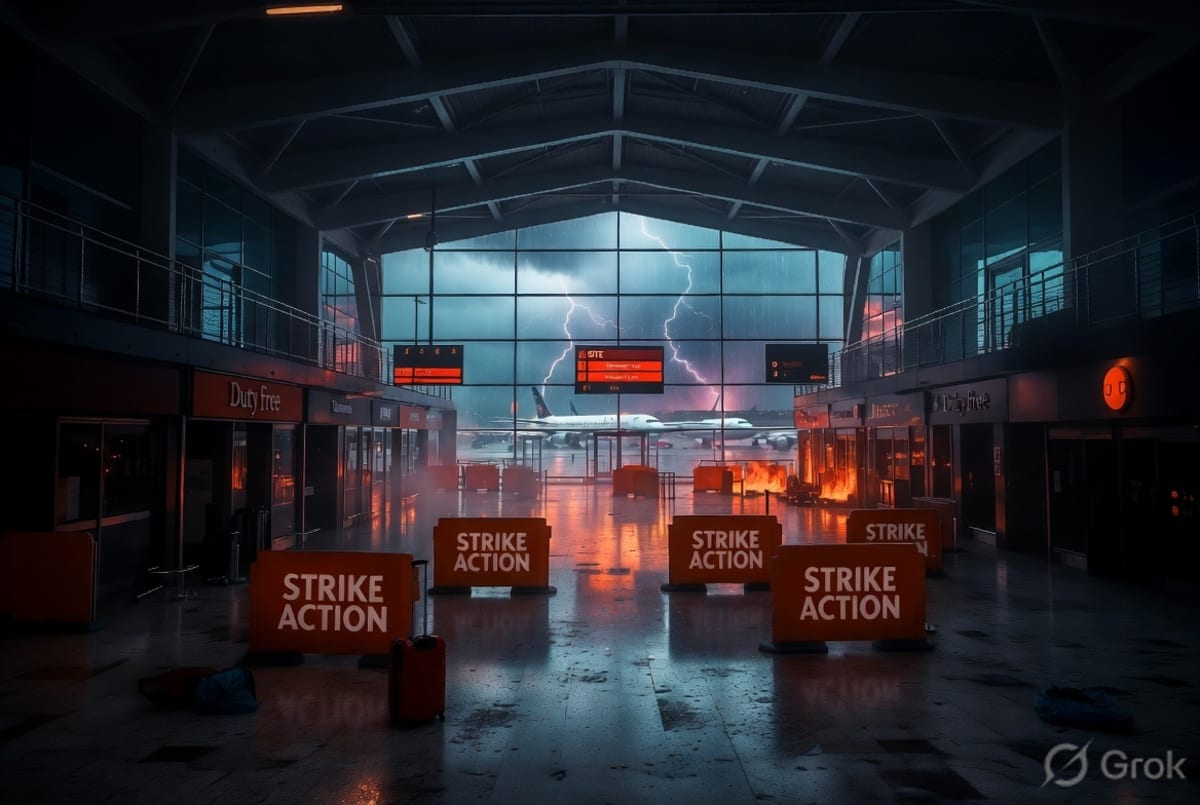 UK Airports Brace for Summer Disruption as Nearly 700 Workers Vote for Strike Action