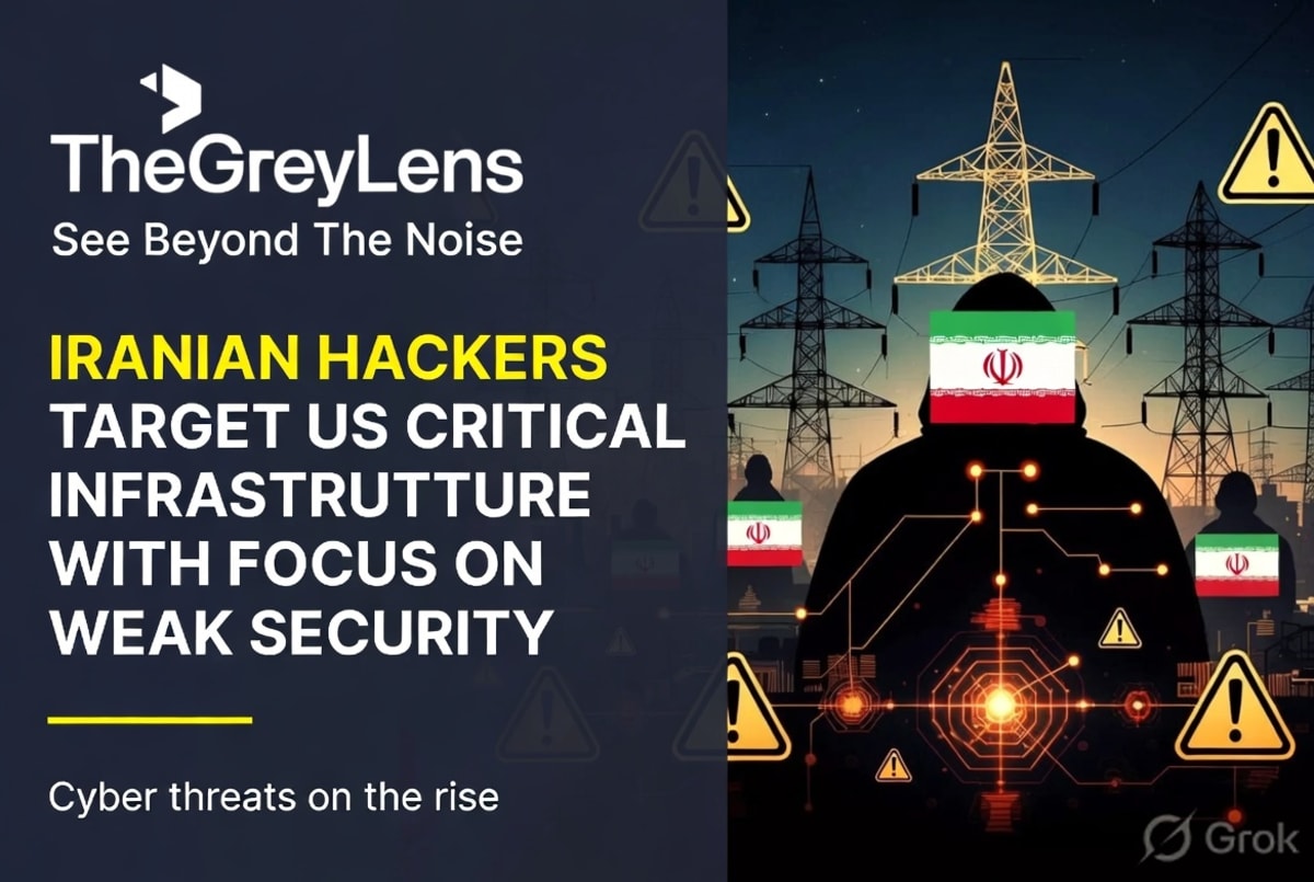 Iranian Hackers Target U.S. Critical Infrastructure with Focus on Weak Security