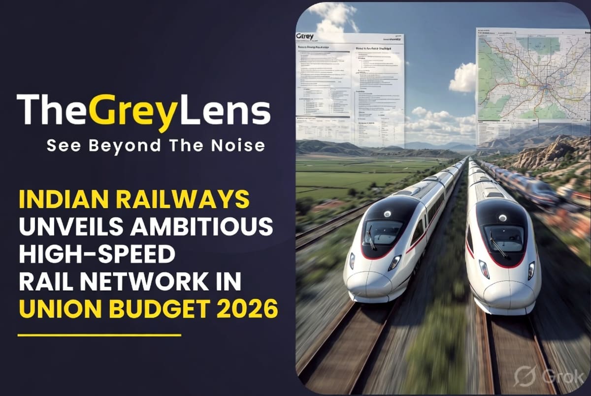 Indian Railways Unveils Ambitious High-Speed Rail Network in Union Budget 2026