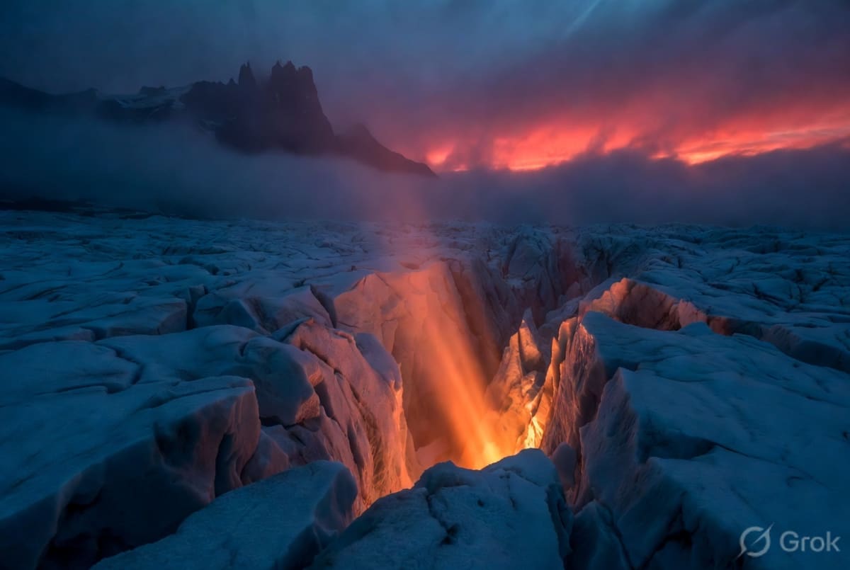 Man Dies After Falling into Crevasse on Athabasca Glacier in Jasper National Park