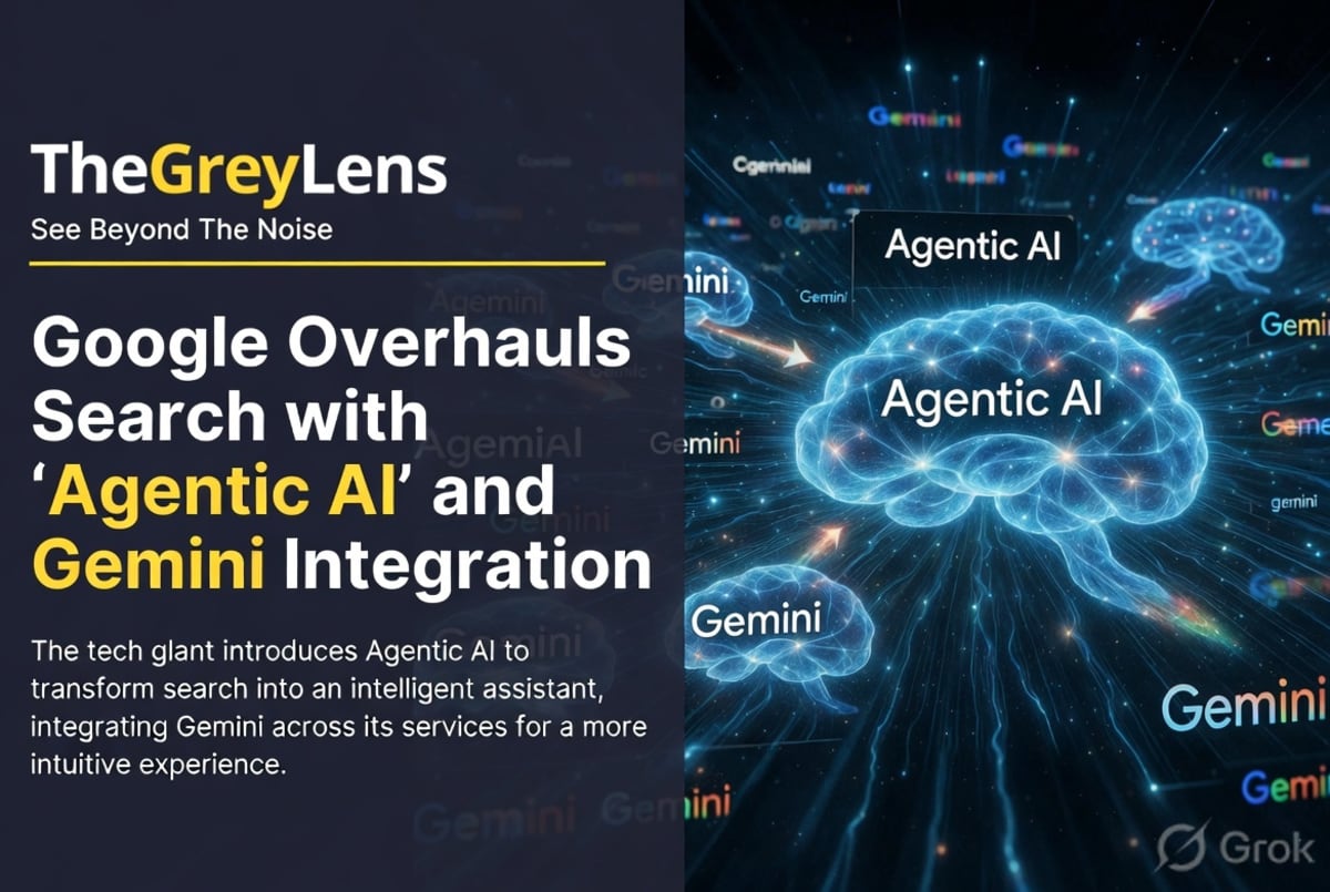 Google Overhauls Search with "Agentic AI" and Gemini Integration