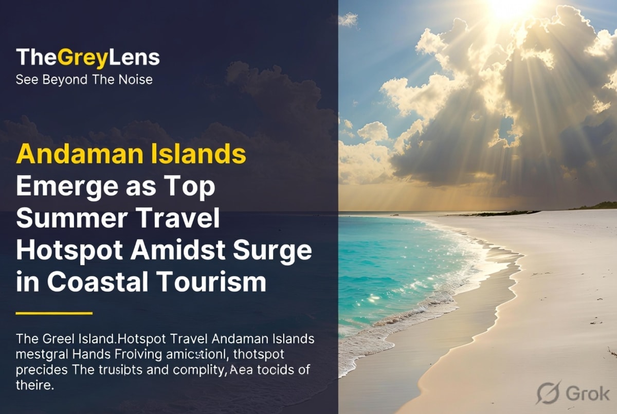 Andaman Islands Emerge as Top Summer Travel Hotspot Amidst Surge in Coastal Tourism