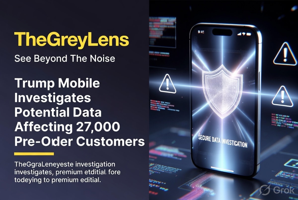 Trump Mobile Investigates Potential Data Exposure Affecting 27,000 Pre-Order Customers