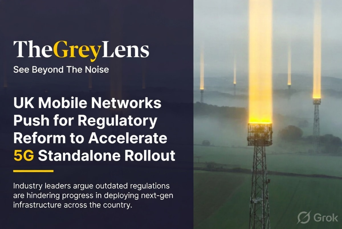 UK Mobile Networks Push for Regulatory Reform to Accelerate 5G Standalone Rollout