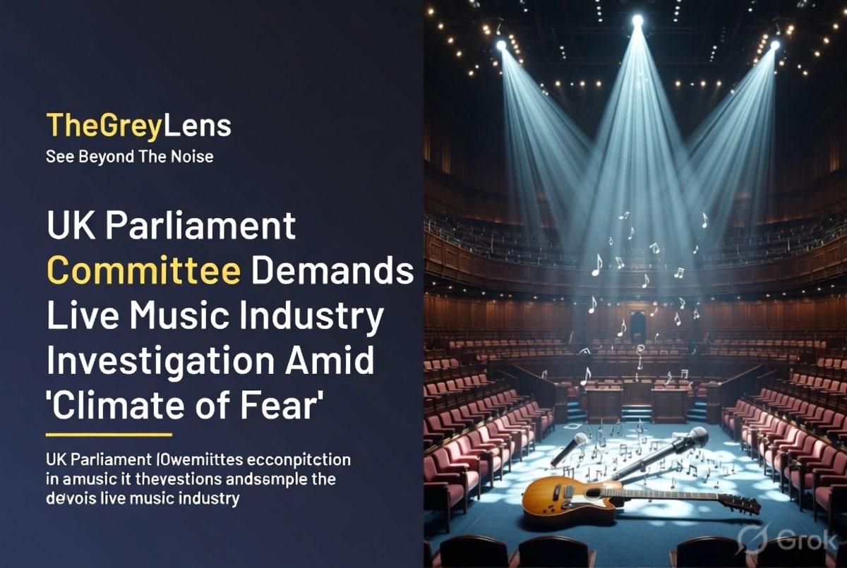 UK Parliament Committee Demands Live Music Industry Investigation Amid 'Climate of Fear'