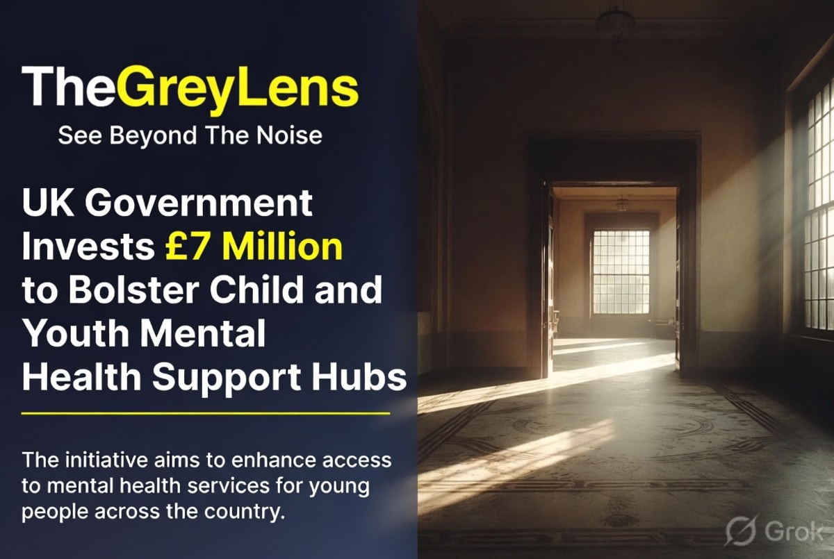 UK Government Invests £7 Million to Bolster Child and Youth Mental Health Support Hubs