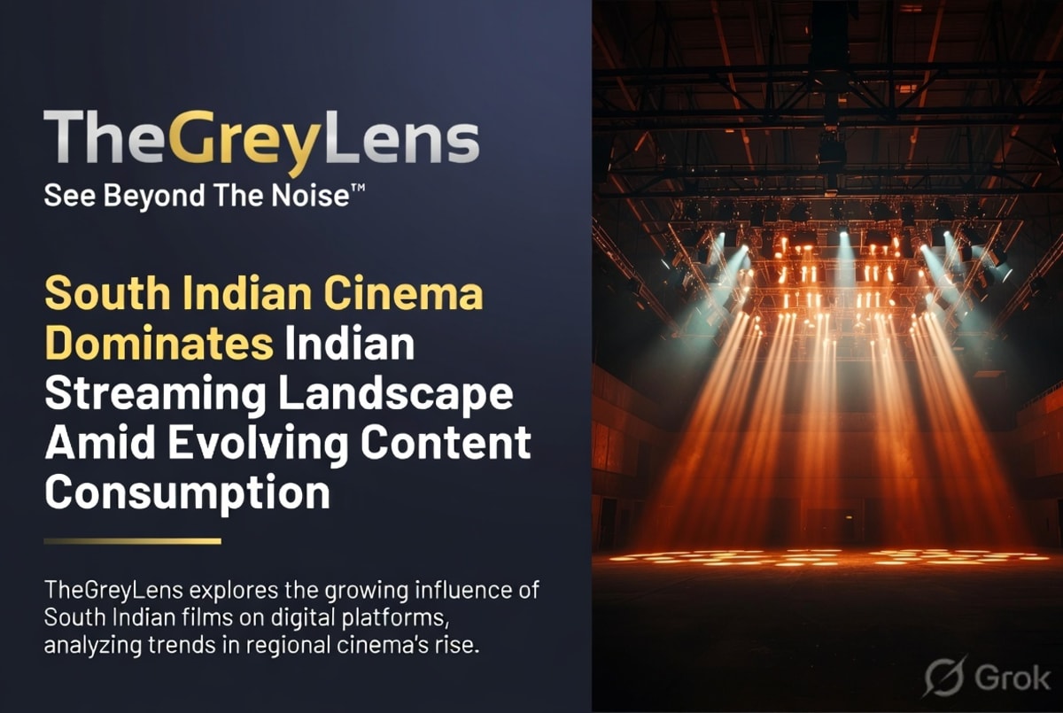 South Indian Cinema Dominates Indian Streaming Landscape Amid Evolving Content Consumption