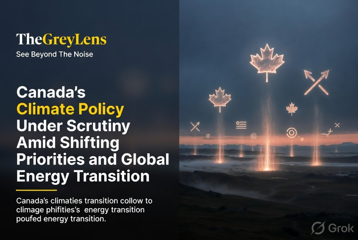 Canada's Climate Policy Under Scrutiny Amid Shifting Priorities and Global Energy Transition