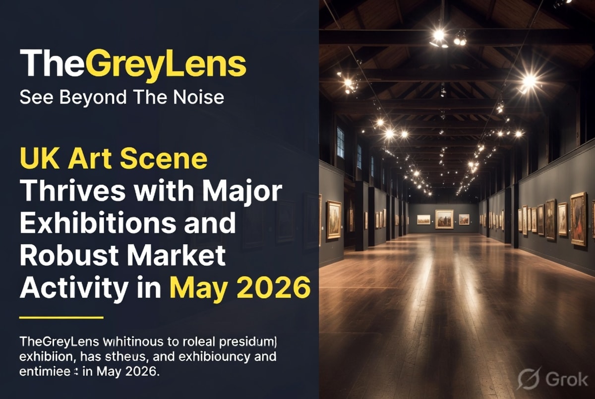 UK Art Scene Thrives with Major Exhibitions and Robust Market Activity in May 2026