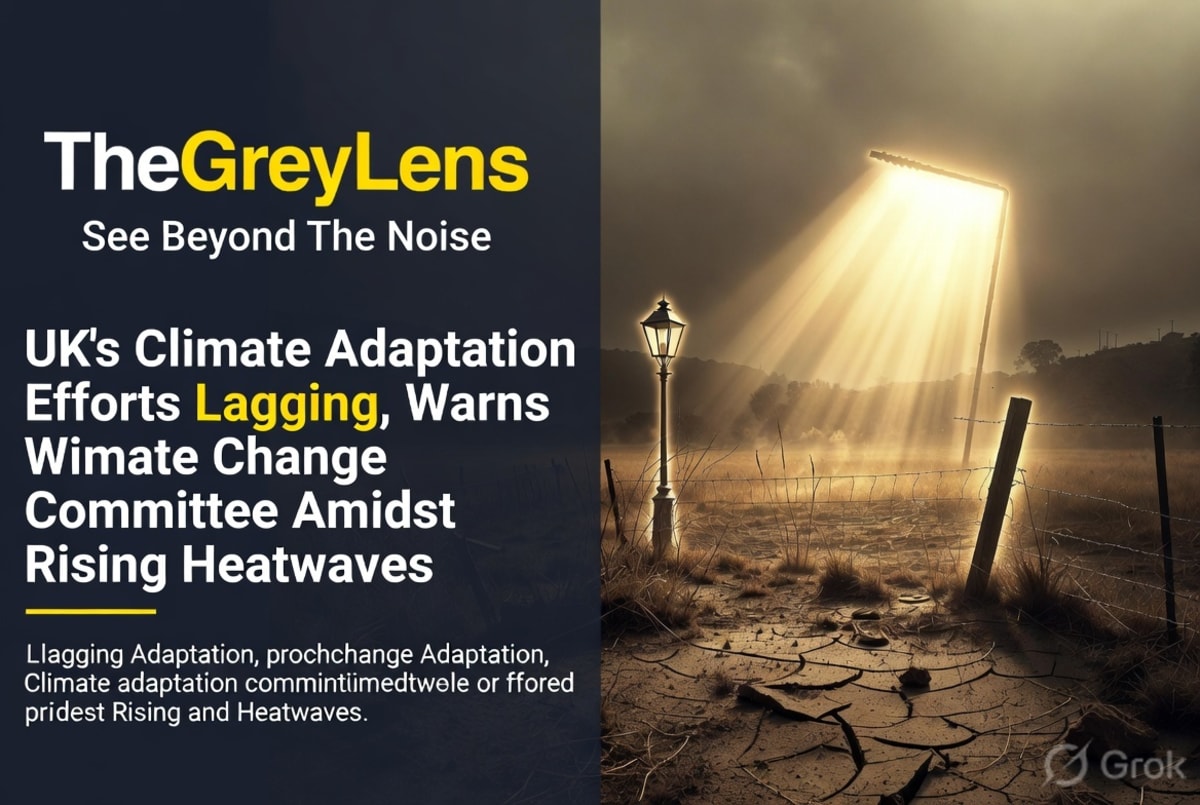 UK's Climate Adaptation Efforts Lagging, Warns Climate Change Committee Amidst Rising Heatwaves