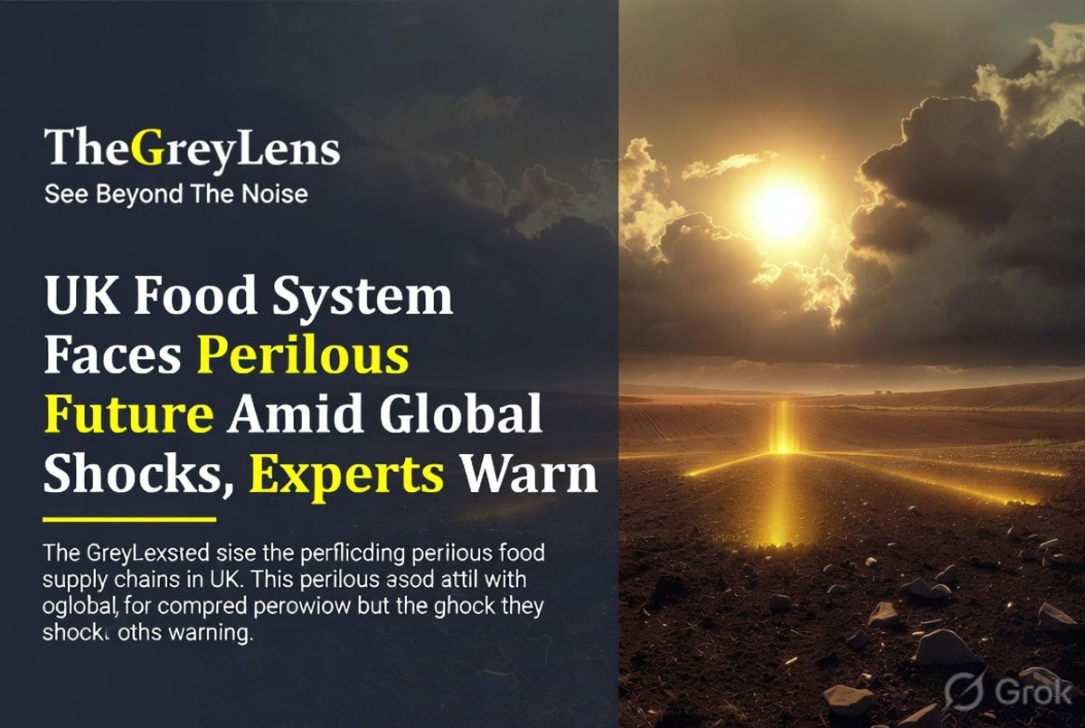 UK Food System Faces Perilous Future Amid Global Shocks, Experts Warn