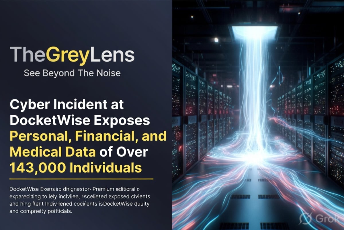 Cyber Incident at DocketWise Exposes Personal, Financial, and Medical Data of Over 143,000 Individuals