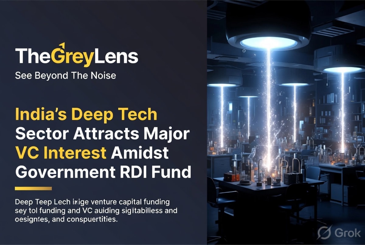 India's Deep Tech Sector Attracts Major VC Interest Amidst Government RDI Fund