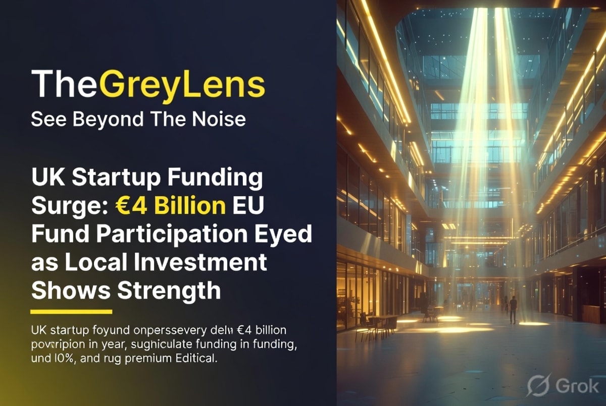 UK Startup Funding Surge: €4 Billion EU Fund Participation Eyed as Local Investment Shows Strength