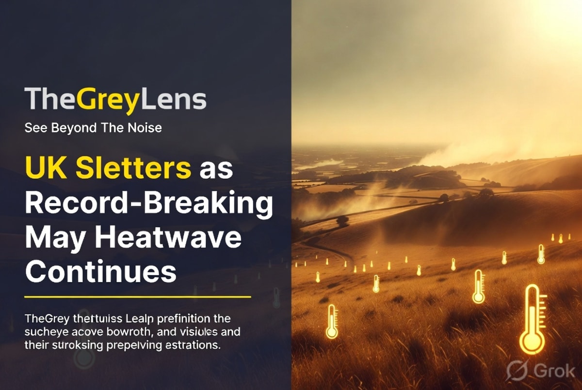 UK Swelters as Record-Breaking May Heatwave Continues