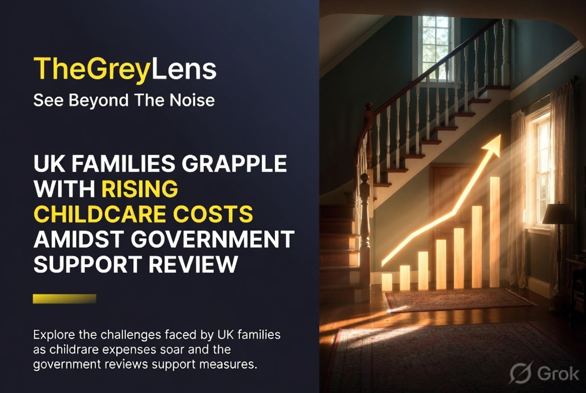 UK Families Grapple with Rising Childcare Costs Amidst Government Support Review