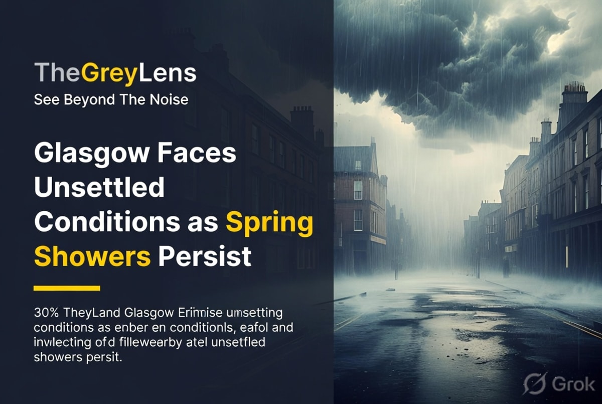 Glasgow Faces Unsettled Conditions as Spring Showers Persist