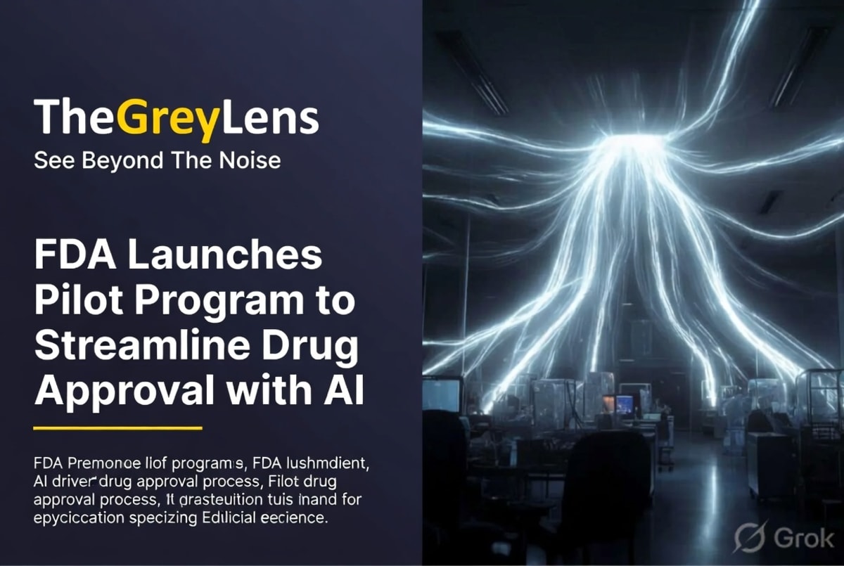 FDA Launches Pilot Program to Streamline Drug Approval with AI