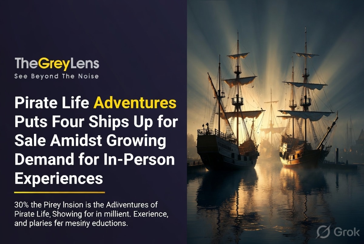 Pirate Life Adventures Puts Four Ships Up for Sale Amidst Growing Demand for In-Person Experiences