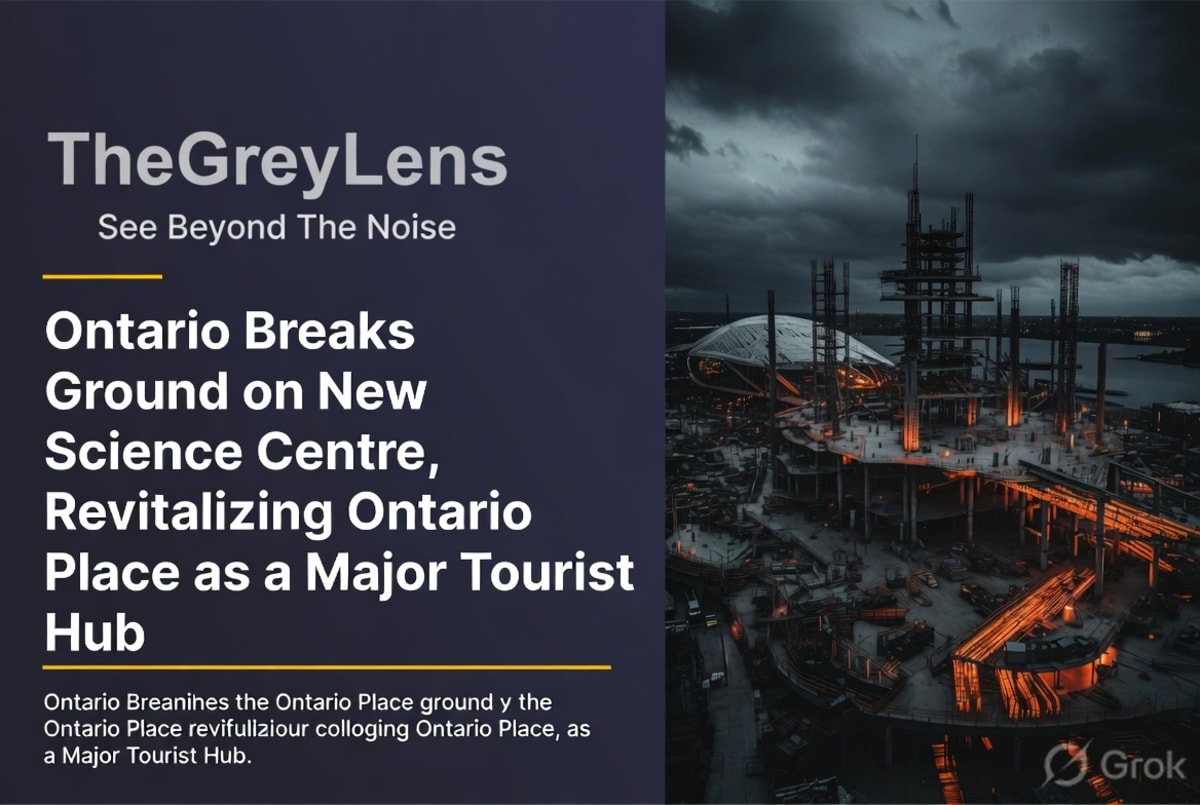 Ontario Breaks Ground on New Science Centre, Revitalizing Ontario Place as a Major Tourist Hub
