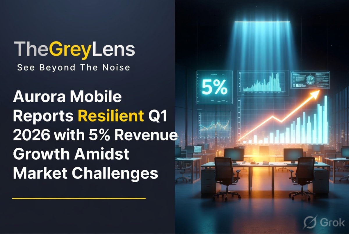 Aurora Mobile Reports Resilient Q1 2026 with 5% Revenue Growth Amidst Market Challenges