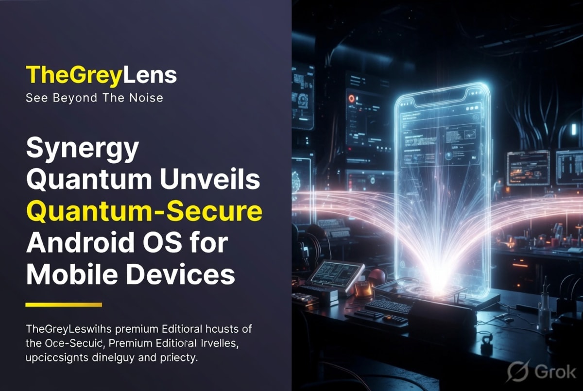 Synergy Quantum Unveils Quantum-Secure Android OS for Mobile Devices
