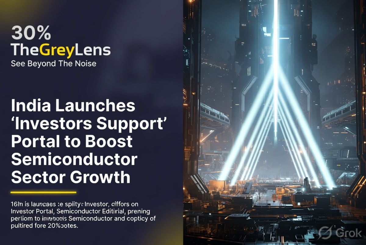 India Launches 'Investors Support' Portal to Boost Semiconductor Sector Growth