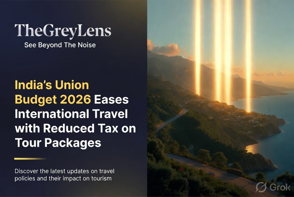 India's Union Budget 2026 Eases International Travel with Reduced Tax on Tour Packages