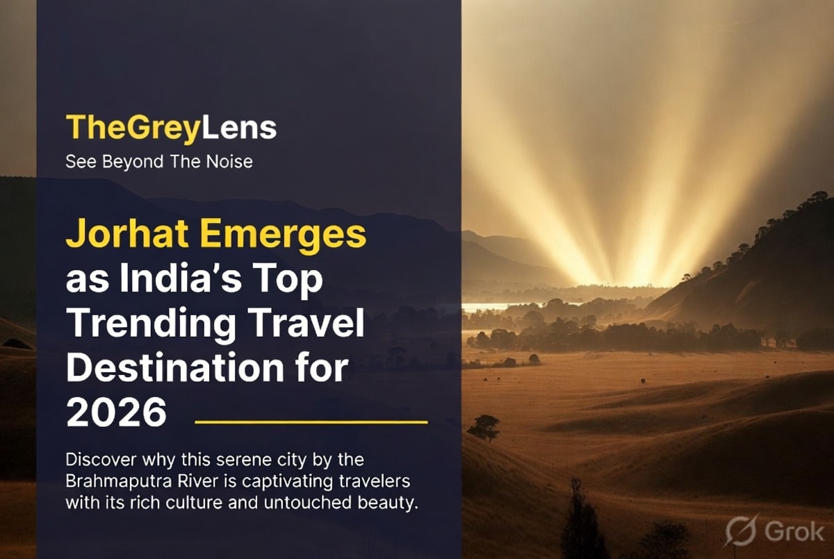 Jorhat Emerges as India's Top Trending Travel Destination for 2026