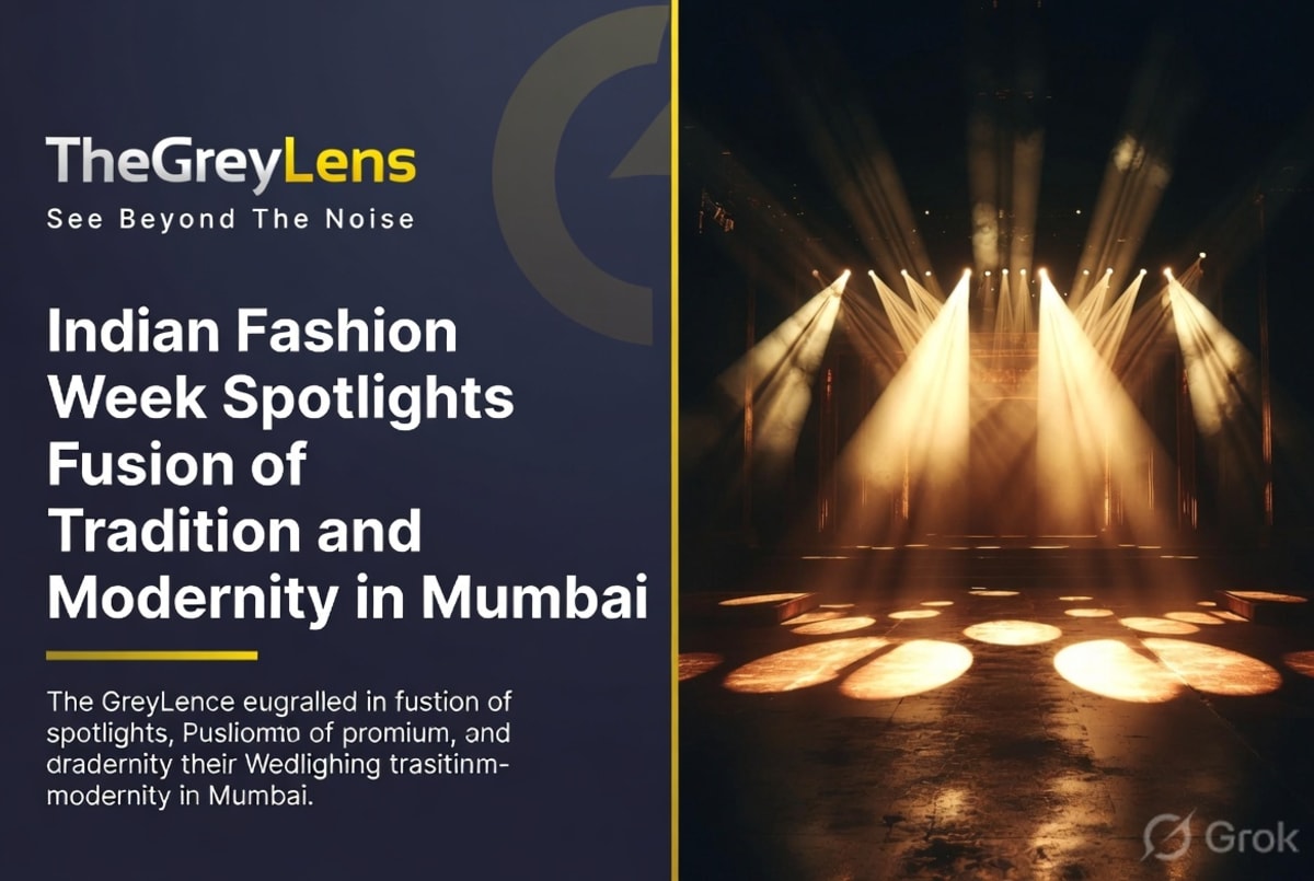 Indian Fashion Week Spotlights Fusion of Tradition and Modernity in Mumbai